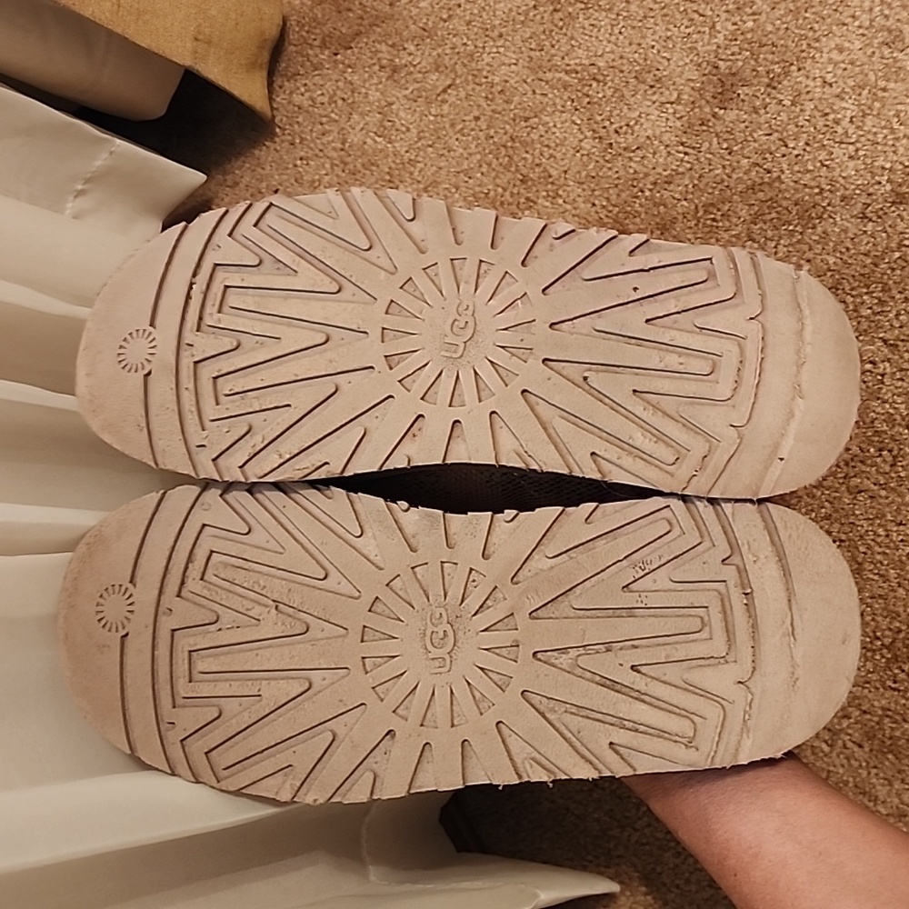 UGG Tazz Maxi Tasman Platform Chestnut Slippers - Picture 12 of 16